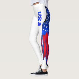 Trendy Modern Abstract Leggings