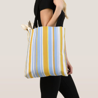 Trendy Modern Boho Chic Stripes Tote Bag