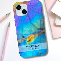 Trendy Modern Colourful Marble Stone Name 