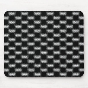 Trendy Modern Cool Unique Abstract Patterns Mouse Pad