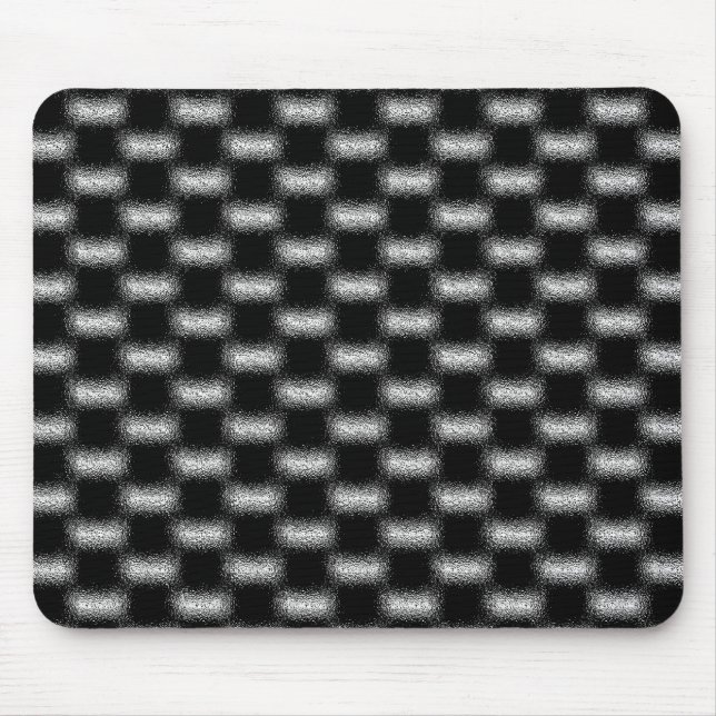 Trendy Modern Cool Unique Abstract Patterns Mouse Pad (Front)