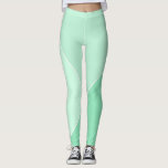 Trendy Modern Elegant Mint Green Template Leggings<br><div class="desc">Trendy Modern Elegant Mint Green Template Leggings.</div>