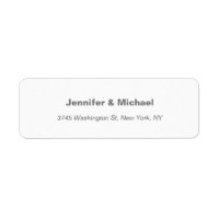 Trendy Modern Elegant Simple Minimalist Wedding