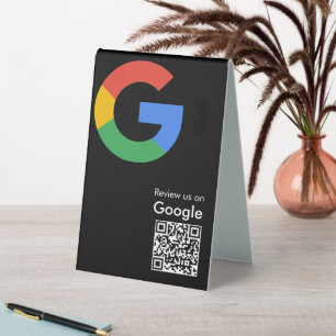 Trendy Modern Google Review QR Code