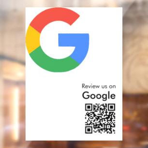 Trendy Modern Google Review QR Code