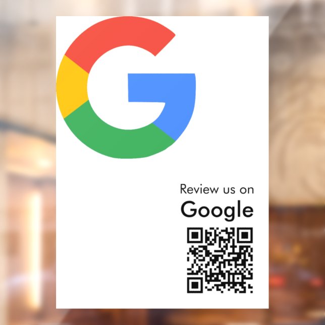 Trendy Modern Google Review QR Code (Sheet 2)