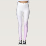 Trendy Modern Leggings Pink Blue Purple White<br><div class="desc">Trendy Modern Elegant Pink Blue Purple White Leggings.</div>