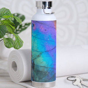 Trendy Modern Marble Stone Colourful Water Bottle