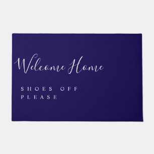 Trendy Modern Minimal Welcome Shoes Off Doormat