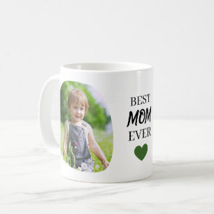Trendy Modern Mother Best Mum Ever Keepsake  Coffee Mug