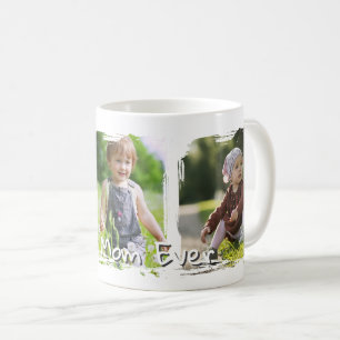 Trendy Modern Mother Best Mum Ever Keepsake Coffee Mug