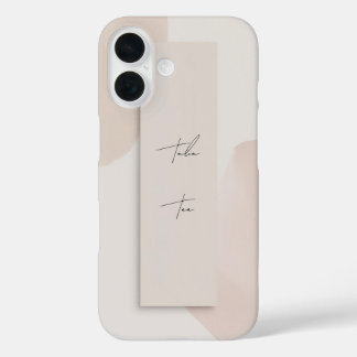 Trendy modern personalised phone case 