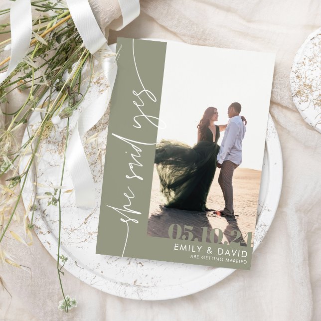 Trendy Modern Photo Save The Date (Creator Uploaded)