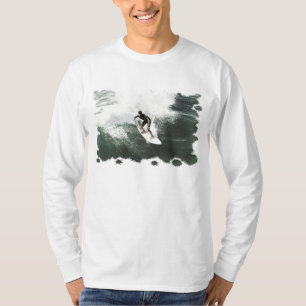 Trendy Modern Pop Art Elegant Surfer Template T-Shirt