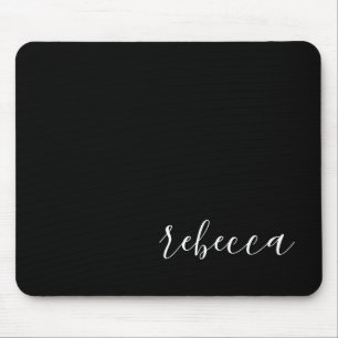 Trendy Modern Professi Simple Name Names Mouse Pad