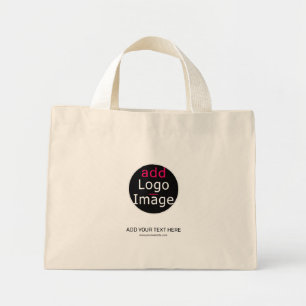 Trendy Modern Professional Customisable Business  Mini Tote Bag