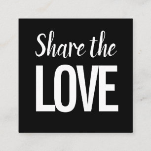 Trendy modern refer a friend / referral card