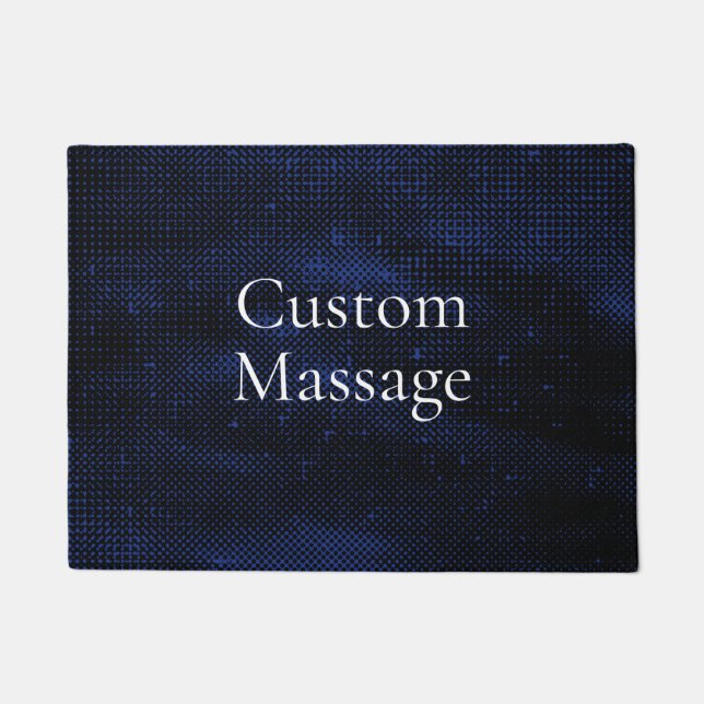 Trendy Modern Simple Custom Massage Doormat (Front)