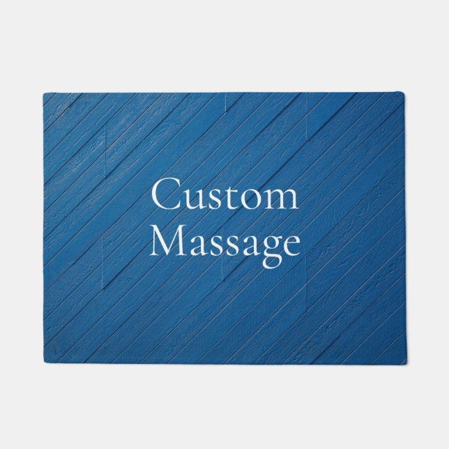 Trendy Modern Simple Custom Massage Doormat (Front)