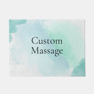 Trendy Modern Simple Custom Massage Doormat