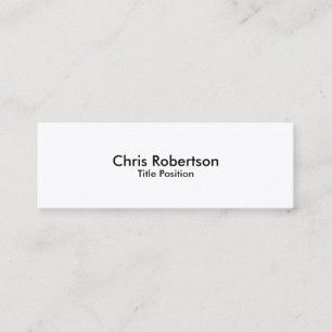 Trendy Modern Trend Charming Business Card