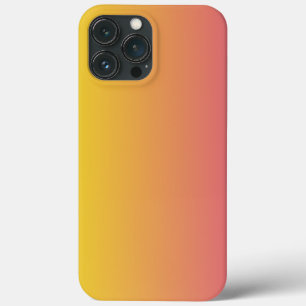  Trendy Monogram Pink Yellow  iPhone 13 Pro Max Case