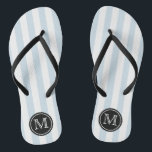 Trendy Monogram Wedding Favour | Any Colour Thongs<br><div class="desc">Celebrate in style with these trendy wedding flip flops. This design is easy to personalise with your own wording and your guests will be thrilled when they receive these fabulous party favours.</div>