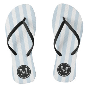 Trendy Monogram Wedding Favour   Any Colour Thongs