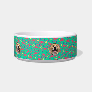 Trendy Monogrammed Pet Accessory Customised Funny Bowl