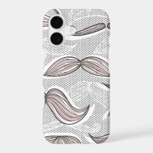 Trendy Moustache Pattern