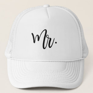 Trendy Mr. Groom Trucker Hat