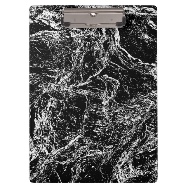 Trendy Nature Abstract Clipboard (Front)