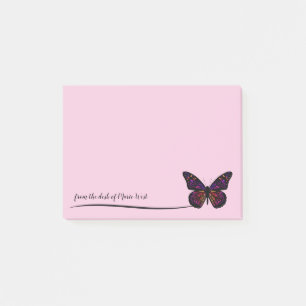 Trendy Nature Butterfly Business Office  Post-it Notes