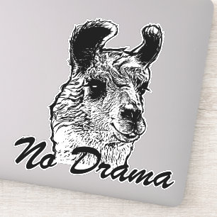 Trendy No Drama Llama