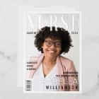Trendy Nursing School Graduate Photo Magazine