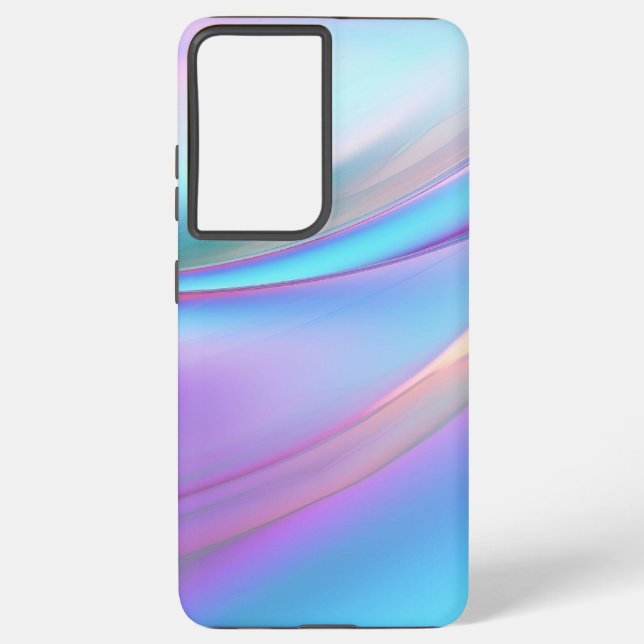 Trendy Opalescent Samsung S21 Plus Phone Case (Back)