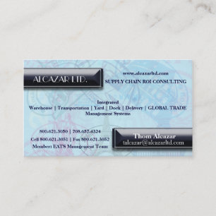 Trendy Passport Background Business Card