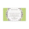 Trendy Pattern Hair Stylist Appointment Cards