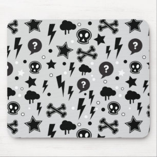 Trendy pattern mouse pad