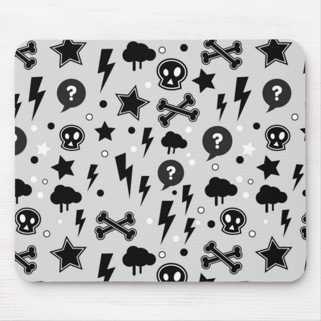 Trendy pattern mouse pad (Front)