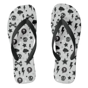 Trendy pattern thongs