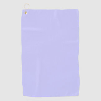 Trendy Periwinkle Blue Solid Colour Golf Towel
