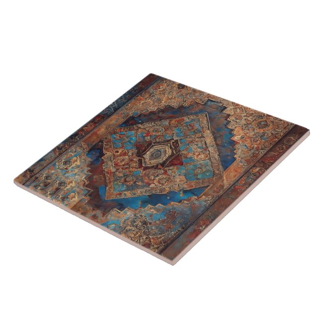 Trendy Persian Beautiful Old Pattern Collection Ceramic Tile (Side)