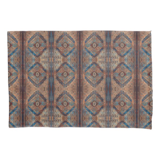 Trendy Persian Beautiful Old Pattern Collection Pillowcase (Front)