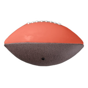 Trendy Persimmon Solid Colour Classic Elegant Football