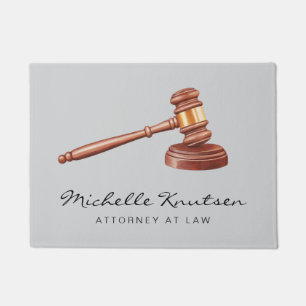 Trendy Personalised Lawyer Attorney at Law         Doormat