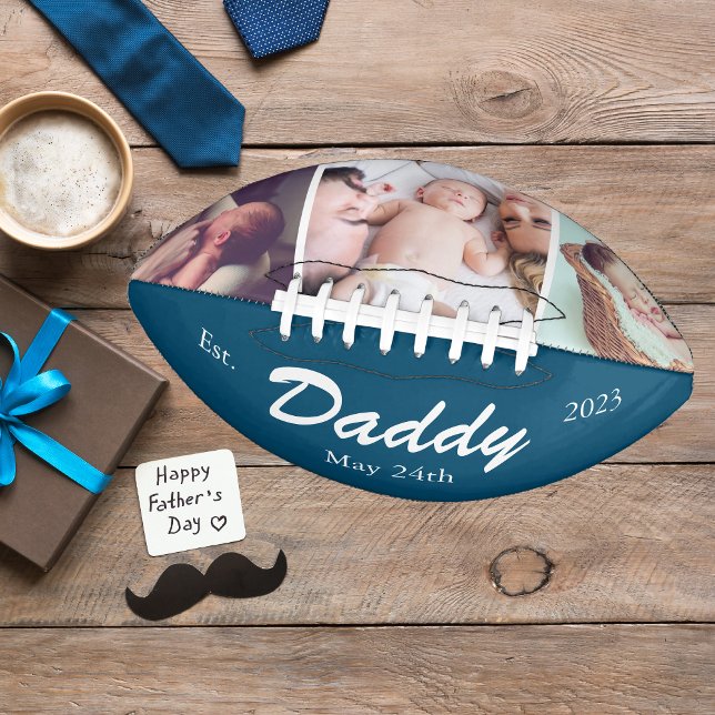 Trendy Personalised New Daddy Father Football (Creator Uploaded)