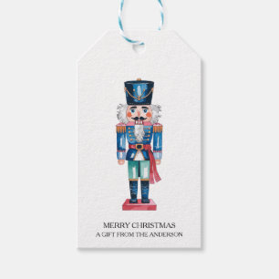 Trendy  Personalised Nutcracker Merry Christmas    Gift Tags