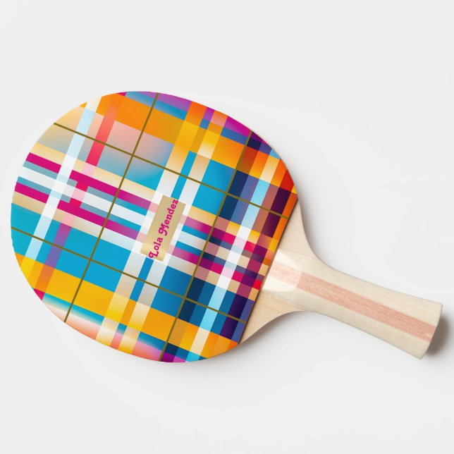 Trendy Personalised Summer Wexford  Ping Pong Paddle (Side)