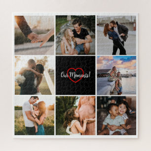 Trendy Photo Collage Jigsaw Puzzle